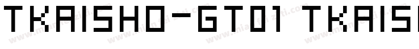 TKaisho-GT01 TKaisho字体转换